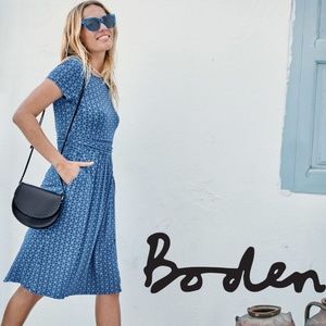 Boden Blue Midi Dress